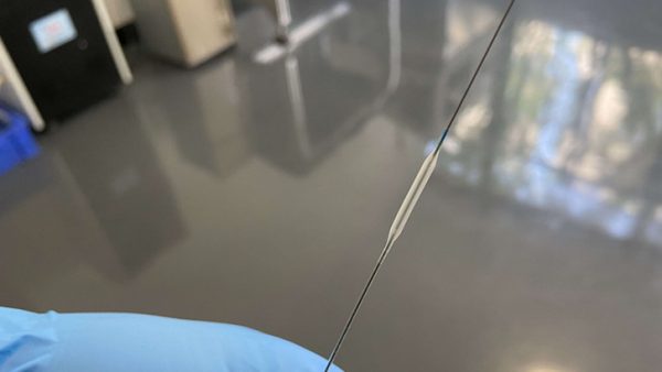 药物洗脱外周球囊 ，杭州驰飞的超声波球囊喷涂机喷涂紫杉醇溶液